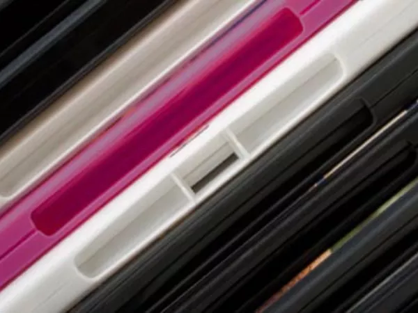 A stack of CDs ready for moving.