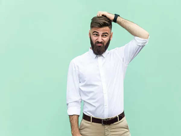 Man thinking about where to live