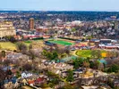Aerial view of the University of Tulsa Campus in Oklahoma